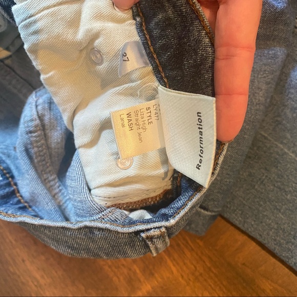 Reformation High Rise Liza Jeans - Picture 6 of 7